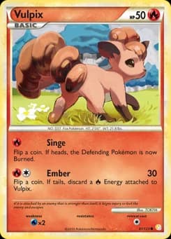 Vulpix HeartGold & SoulSilver 87