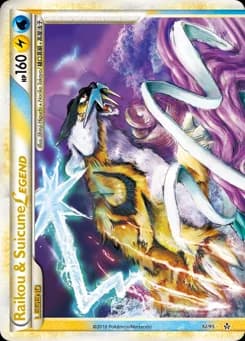 Raikou & Suicune LEGEND HS—Unleashed 92