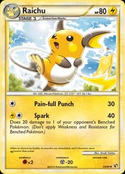 Raichu HS—Undaunted 33