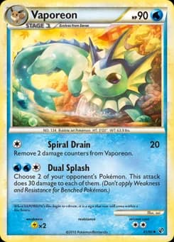 Vaporeon HS—Undaunted 41