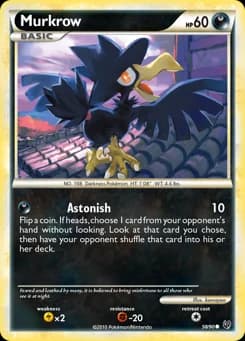 Murkrow HS—Undaunted 58