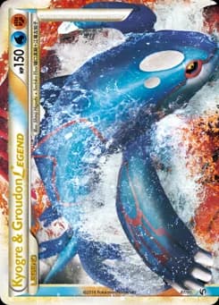 Kyogre & Groudon LEGEND HS—Undaunted 87