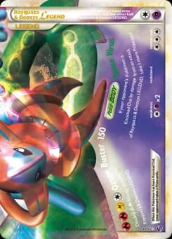Rayquaza & Deoxys LEGEND HS—Undaunted 90