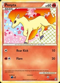 Ponyta HS—Triumphant 72
