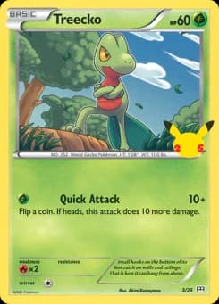 Treecko McDonald's Collection 2021 3