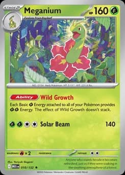 Meganium Mega Evolution 10