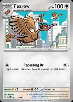 Fearow Mega Evolution 103