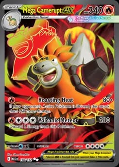 Mega Camerupt ex Mega Evolution 156