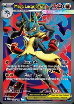 Mega Lucario ex Mega Evolution 160