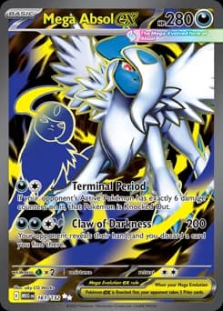 Mega Absol ex Mega Evolution 161