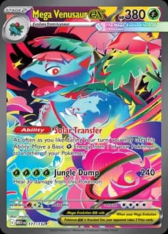 Mega Venusaur ex Mega Evolution 177