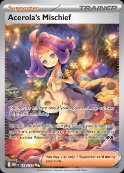 Acerola's Mischief Mega Evolution 183