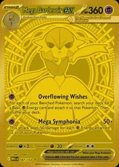 Mega Gardevoir ex Mega Evolution 187