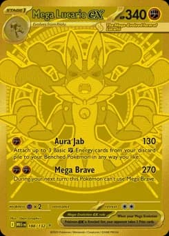 Mega Lucario ex Mega Evolution 188