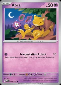 Abra Mega Evolution 54