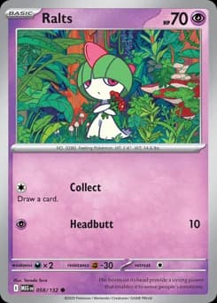 Ralts Mega Evolution 58