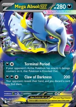 Mega Absol ex Mega Evolution 86