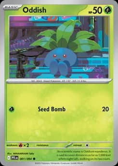 Oddish Phantasmal Flames 1