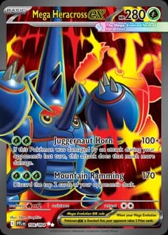 Mega Heracross ex Phantasmal Flames 108