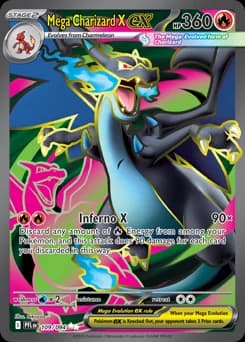 Mega Charizard X ex Phantasmal Flames 109