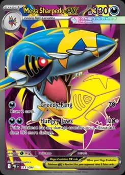 Mega Sharpedo ex Phantasmal Flames 113