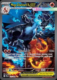 Mega Charizard X ex Phantasmal Flames 125