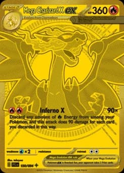 Mega Charizard X ex Phantasmal Flames 130