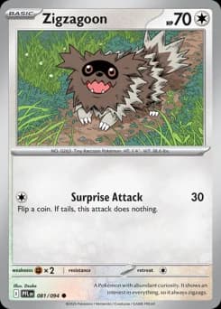 Zigzagoon Phantasmal Flames 81