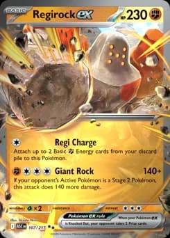 Regirock ex