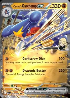 Cynthia's Garchomp ex