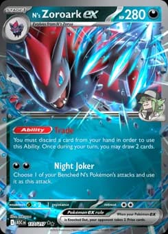 N's Zoroark ex