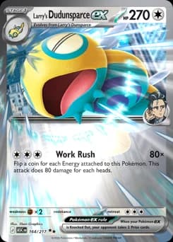 Larry's Dudunsparce ex