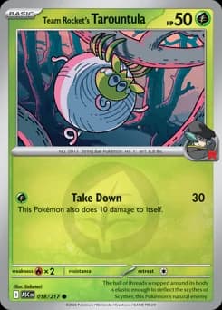 Team Rocket's Tarountula