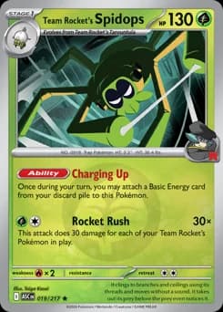 Team Rocket's Spidops