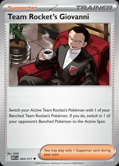 Team Rocket's Giovanni