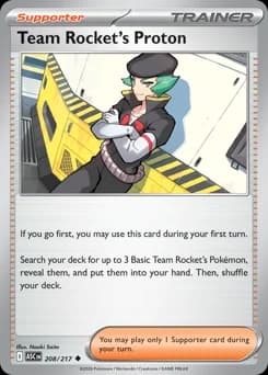 Team Rocket's Proton