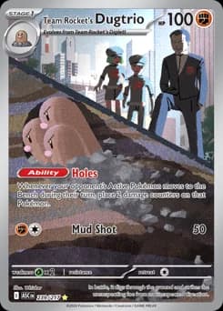 Team Rocket's Dugtrio