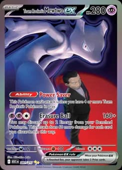 Team Rocket's Mewtwo ex
