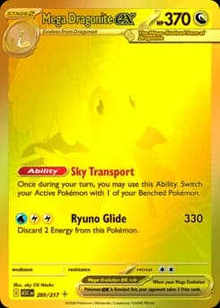 Mega Dragonite ex Ascended Heroes 295