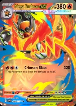 Mega Emboar ex Ascended Heroes 31
