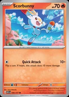Scorbunny Ascended Heroes 36