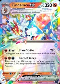 Cinderace ex Ascended Heroes 38