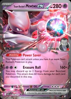 Team Rocket's Mewtwo ex