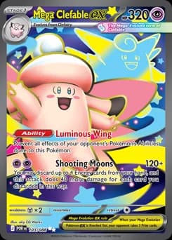 Mega Clefable ex Perfect Order 103