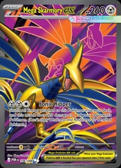 Mega Skarmory ex Perfect Order 106