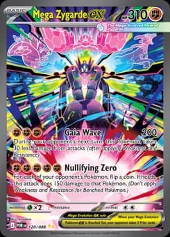 Mega Zygarde ex Perfect Order 120