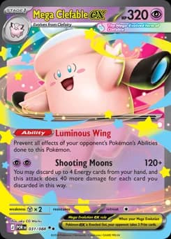Mega Clefable ex Perfect Order 31