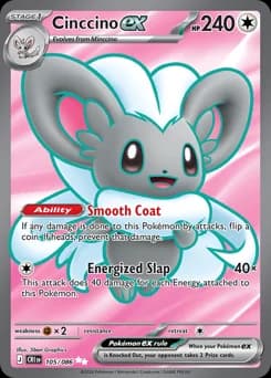 Cinccino ex Chaos Rising 105