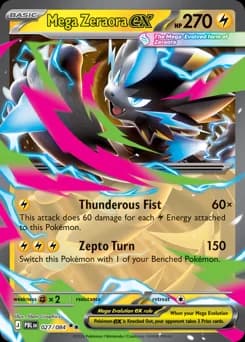 Mega Zeraora ex Pitch Black 27