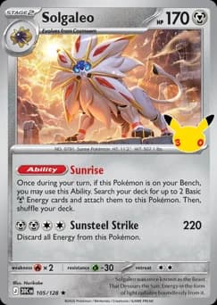 Solgaleo 30th Celebration 105